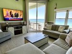 Living Area with Gulf Views